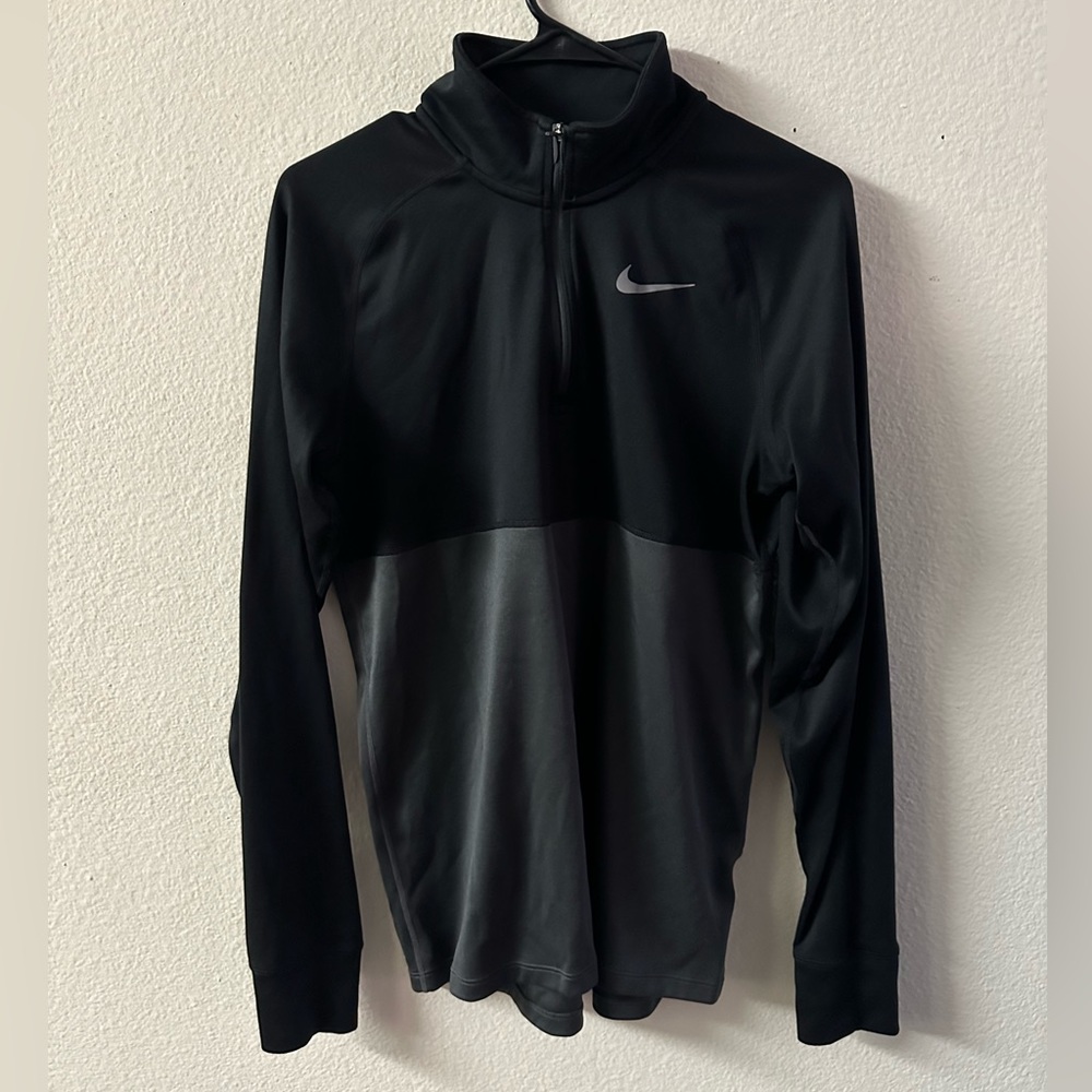 NIKE DRI-FIT LONG SLEEVE RUNNING SHIRT